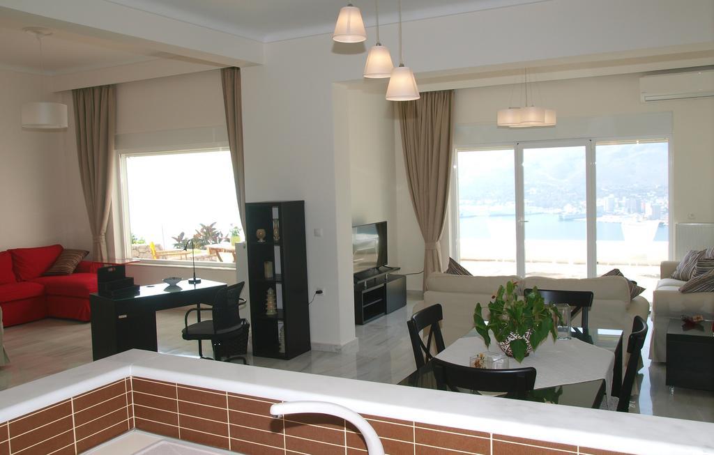 Panoramic Seaview Holiday House Суда Экстерьер фото